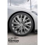 Yaman Auto Fiat Egea 16 Inç Uyumlu Jant Kapağı 4 Adet F015 - Gri