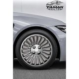 Yaman Auto Fiat Egea Cross 15 Inç Uyumlu Jant Kapağı 4 Adet F008 - Gri