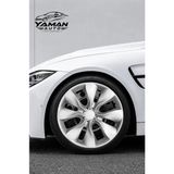 Yaman Auto Volkswagen Jetta 15 Inç Uyumlu Jant Kapağı 4 Adet F009 - Gri
