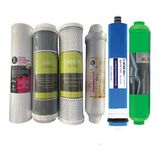 Yaman Group Açık Kasa Su Arıtma Filtre Seti 6'lı Çift Karbon- Mineral- Ph Filtre - Membran