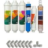 Yaman Group Jammy Filter Marka Inline Kapalı Kasa 6'lı Lg Membranlı Filtre Seti