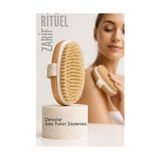 Yaman Market Ahşap Sırt Banyo Fırçası | Doğal At Kılı Vücut Fırçalama | Peeling ve Sel - KB002H-6HFPF - Çok Renkli