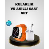 Yaman Market Akıllı Saat ve Kablosuz Kulaklık Ios Android Uyumlu Teknoloji Seti - KB002H-6IEE13 - Çok Renkli