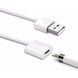Yaman Market Ally Apple Pencil/kalem Için USB Şarj Kablosu 1 METRE-(5775) - KB002H-6J55H2 - Beyaz