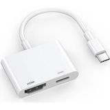 Yaman Market Ally Type C To 4K Hdmı 100W Type C Çevirici Iphone 15 Iphone 16 ANDROID-(5775) - KB002H-6IPJ53 - Beyaz