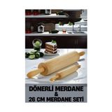 Yaman Market Hsnet Kendinden Dönerli Merdane 2 Li Set Fabelle Design - KB002H-6IOT41 - Çok Renkli