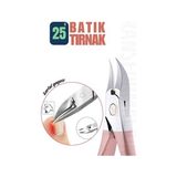 Yaman Market Hsnet Tırnak Batık Makası Pedikür Makası Tungsten Çelik Profesyonel - KB002H-6IP8C9