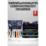 Yaman Market Powerbank Bluetooth Kulaklık ve Akıllı Saat 7 Kordonlu Metal Kordon Plastik Kordo - KB002H-6IKD8 - Çok Renkli