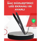 Yaman Market Profesyonel 2025 Saç Düzleştirici Isı Ayarlı Titanyum Seramik Plakalı A Kalite - KB002H-6IIPE - Çok Renkli