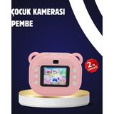 Yaman Market Termal Baskılı Şipşak Kamera – 1080P Hd 24MP Çift Lensli ve Müzik Oynatıcı - KB002H-6IB8U - Çok Renkli
