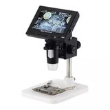 YamanHobi - 1000X 2.0MP USB dijital elektronik mikroskop 8 LCD ekran VGA büyüteç Dm4-s