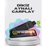 YamanHobi 1080P Çift Kameralı Dokunmatik Dikiz Aynası G Sensörlü -