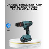 YamanHobi 18 Parça Profesyonel Şarjlı Matkap Vidalama