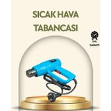 YamanHobi 2000W Profesyonel 2 Kademeli Isı Tabancası Sıcak Hava Üfleme