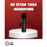 YamanHobi 2’li Kablosuz Yaka Mikrofonu iPhone İçin Profesyonel Video Ses -