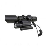 YamanHobi 3-10x42 Zoomlu Av Tüfeği Dürbünü Lazeri Zenon Fenerli M9