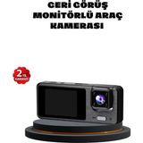 YamanHobi 3 Kameralı Araç DVR 1080P Ön + HD Arka + İç Kamera Döngü Kayıt 2’’ Ekran -
