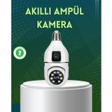 YamanHobi 360 Derece Panoramik WiFi Kamera – Full HD Ev Güvenlik Sistemi -