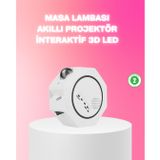 YamanHobi 360° Döndürülebilir Yıldızlı Gökyüzü Projeksiyon Gece Lambası