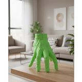 YamanHobi 3D Yeşil El Dekoratif Heykel 27x22 cm Büyük Boy Modern Tasarım