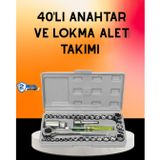 YamanHobi 40 Parça Cırcır Lokma Anahtar Seti Profesyonel Kullanım