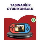 YamanHobi 520 Oyunlu El Oyun Konsolu TV Bağlantılı HD LCD Ekranlı