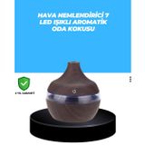 YamanHobi 7 Renk Dinlendirici LED Işıklı Aroma Buhar Makinesi