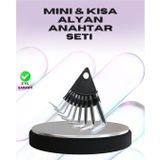 YamanHobi 9 Parça Alyan Anahtar Seti Farklı Metrik Ölçü Pratik Taşıma