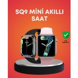 YamanHobi Akıllı Saat AMOLED Dokunmatik Ekran Nabız Uyku ve Adım Takibi -