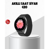YamanHobi Akıllı Saat – iPhone & Android, Adım Sayar ve Uyku Takipli - G20 MİNİ ile uyumlu