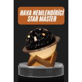 YamanHobi Aromaterapi Hava Nemlendirici Gece Lambası Uzay Model Satürn Oda Kokusu