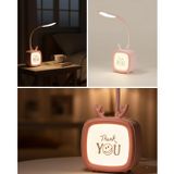 YamanHobi Ayarlanabilir LED Masa Lambası Şarjlı Modern Aydınlatma