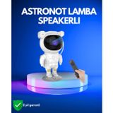 YamanHobi Ayarlanabilir Parlaklık ve Zamanlayıcı Modlu Astronot Lamba