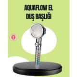 YamanHobi Basınçlı El Duşu Başlığı – Döner Pervaneli, Göz Kamaştıran Yağmur Etkisi
