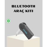 YamanHobi Bluetooth Araç Kiti AUX MP3 Çalar Kablosuz Eller Serbest Cihaz -