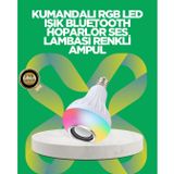 YamanHobi Bluetooth Hoparlörlü LED Ampul – 12W Enerji Tasarruflu -