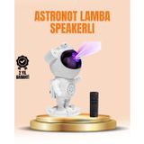 YamanHobi Bluetooth ve Dahili Ses Özellikli Astronot Projeksiyon Lambası