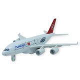 YamanHobi Çek Bırak Metal Yolcu Uçağı - 21 cm - Büyük Boy