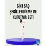 YamanHobi Çok Fonksiyonlu 6 Başlıklı Saç Kurutma ve Şekillendirme Seti