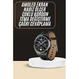 YamanHobi Çoklu Kordon Hediyeli Akıllı Saat Çağrı Cevaplama Müzik Dinleme Dokunmatik Ekran -