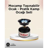 Yamanhobi Dayanıklı, Paslanmaz ve Yüksek Isı Dayanımlı Kamp Ocağı – Uzun Süreli Kullanım - Çok Renkli