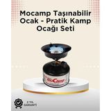 YamanHobi Dayanıklı, Paslanmaz ve Yüksek Isı Dayanımlı Kamp Ocağı – Uzun Süreli Kullanım İçin
