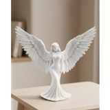 YamanHobi Dekoratif Melek İnsan Figürlü 3D Heykel Biblo Modern Ev Dekoru
