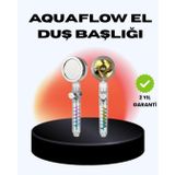 YamanHobi Döner Pervaneli El Duşu Başlığı – Su Tasarruflu, Basınç Artırıcı, Yağmur Etkili