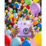 YamanHobi Eğitici Çocuk Kamerası Anında Fotoğraf Baskı 4 Rulo Kağıt ve 5 Kalem Hediyeli