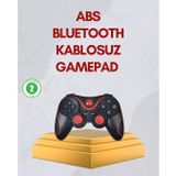 YamanHobi Ergonomik Tasarımlı Kablosuz Bluetooth Gamepad Titreşimli
