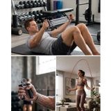 YamanHobi Ev Spor Seti Atlama İpi El Yayı Karın Egzersiz Aleti Fitness Seti