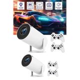YamanHobi Full HD 8 GB Ayaklı Çift Kollu 4K Video Oyun Konsolu Taşınabilir