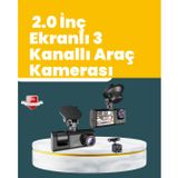 YamanHobi Full HD Çift Yönlü Araç Kamerası Hareket Algılama Döngüsel Kayıt -