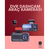 YamanHobi G-Sensör, Hareket Algılama ve Döngüsel Kayıt Özellikli 3'lü Kamera Güvenlik Sistemi -